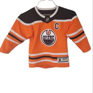 McDavid 2/4T Edmonton Oilers Jersey NHL Jersey